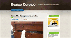 Desktop Screenshot of curado.com.br